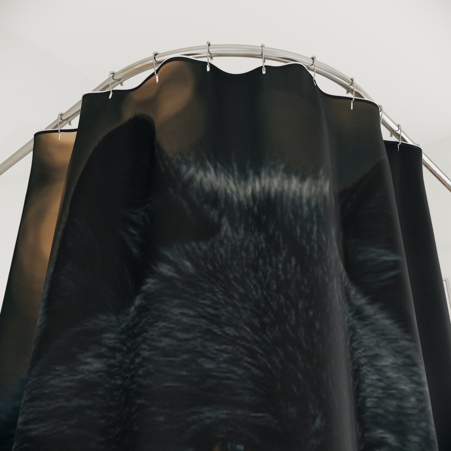 Majestic Wolf Shower Curtain - Nature-Inspired Bathroom Decor